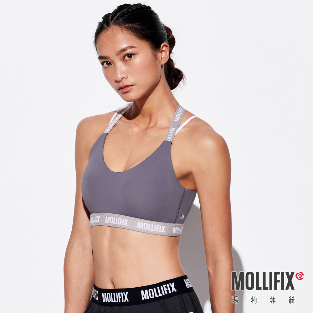 MOLLIFIX 3D防震交錯肩帶運動內衣