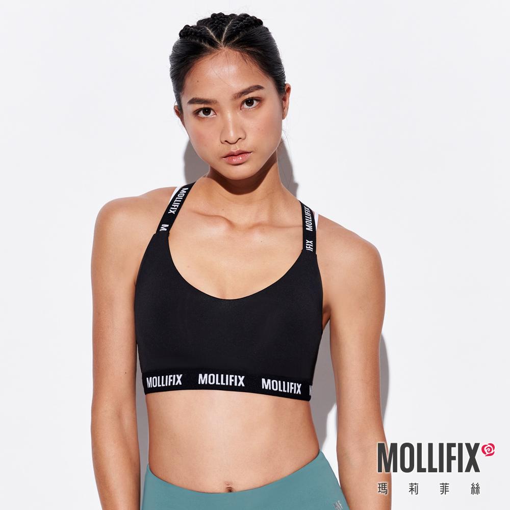 MOLLIFIX 3D防震交錯肩帶運動內衣