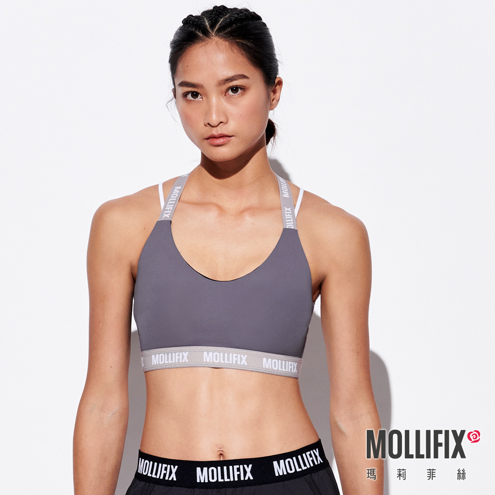 MOLLIFIX 3D防震交錯肩帶運動內衣