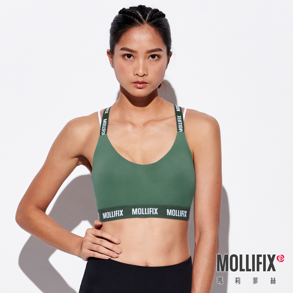 MOLLIFIX 3D防震交錯肩帶運動內衣