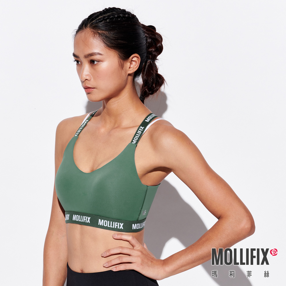 MOLLIFIX 3D防震交錯肩帶運動內衣