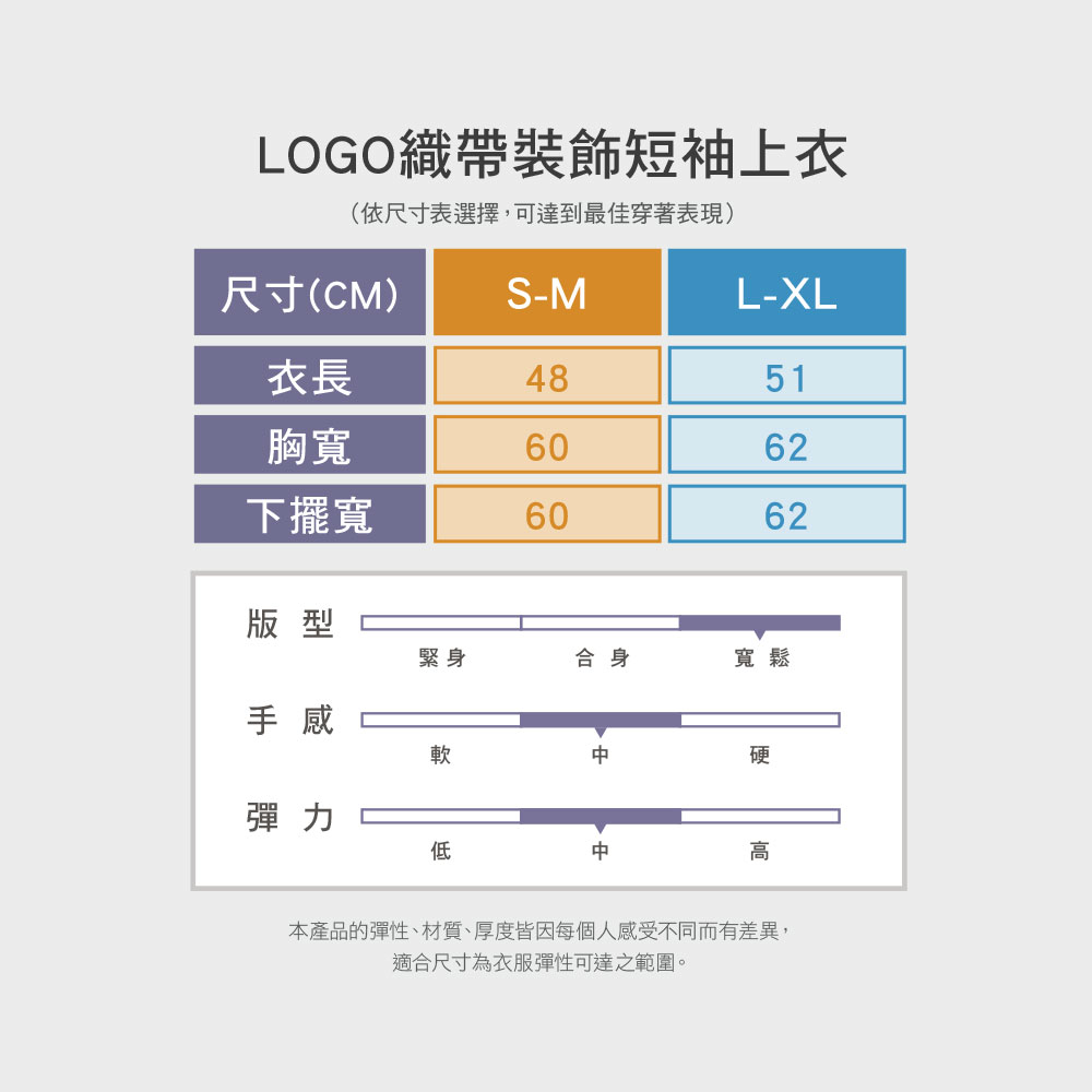 MOLLIFIX LOGO織帶裝飾短袖上衣