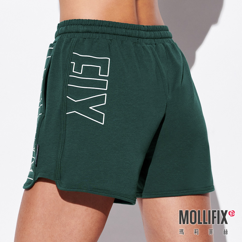 MOLLIFIX 街頭經典LOGO休閒短褲