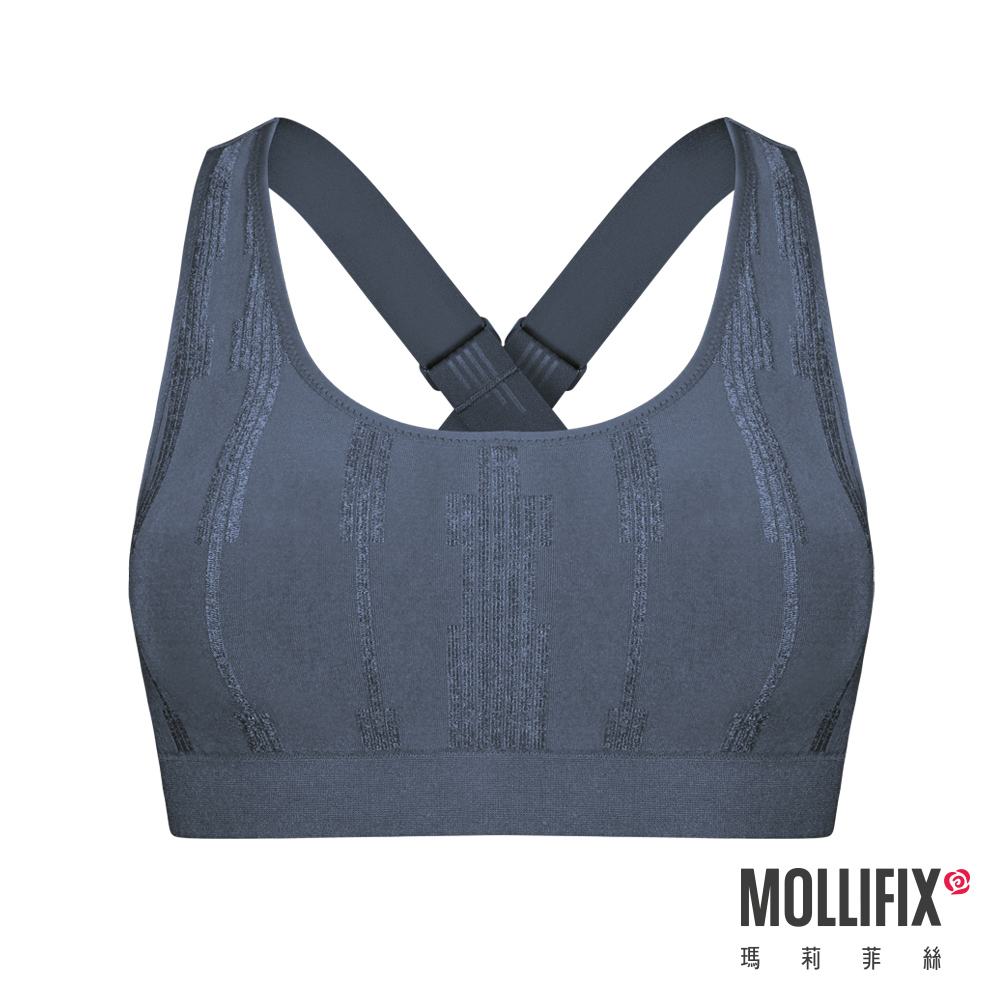 MOLLIFIX A++ 微光LOGO肩帶浮托BRA