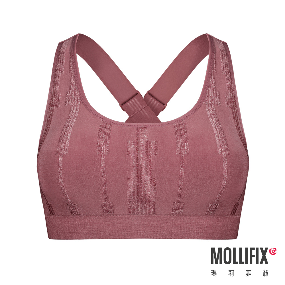 MOLLIFIX A++ 微光LOGO肩帶浮托BRA