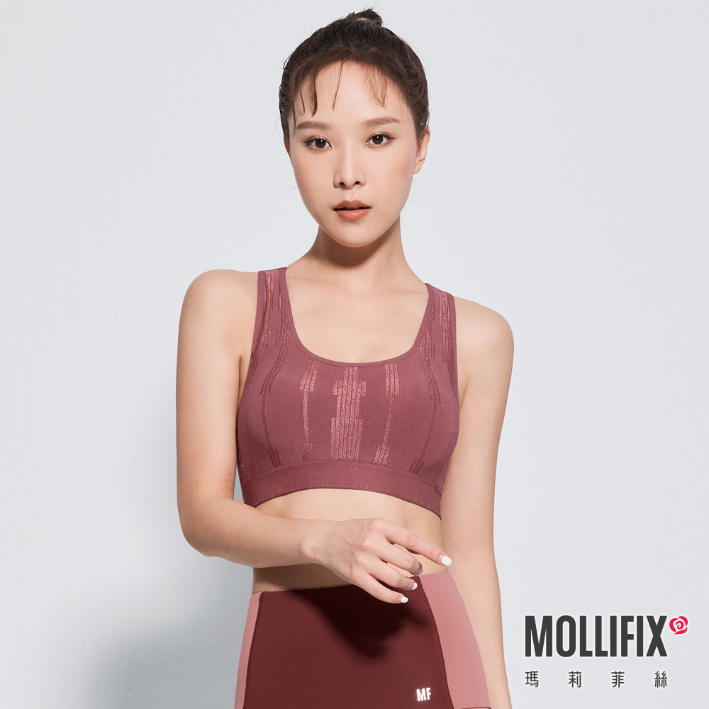 MOLLIFIX A++ 微光LOGO肩帶浮托BRA