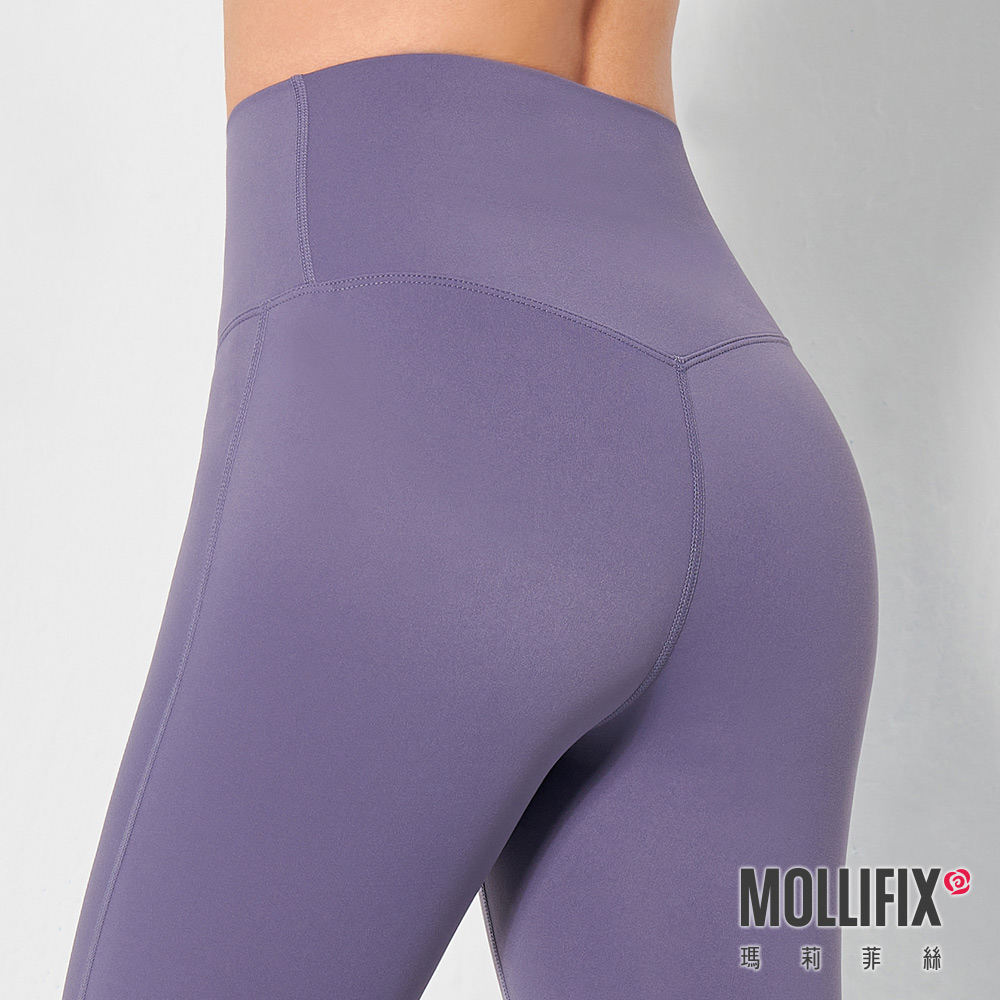 MOLLIFIX 裸感無痕瑜珈褲