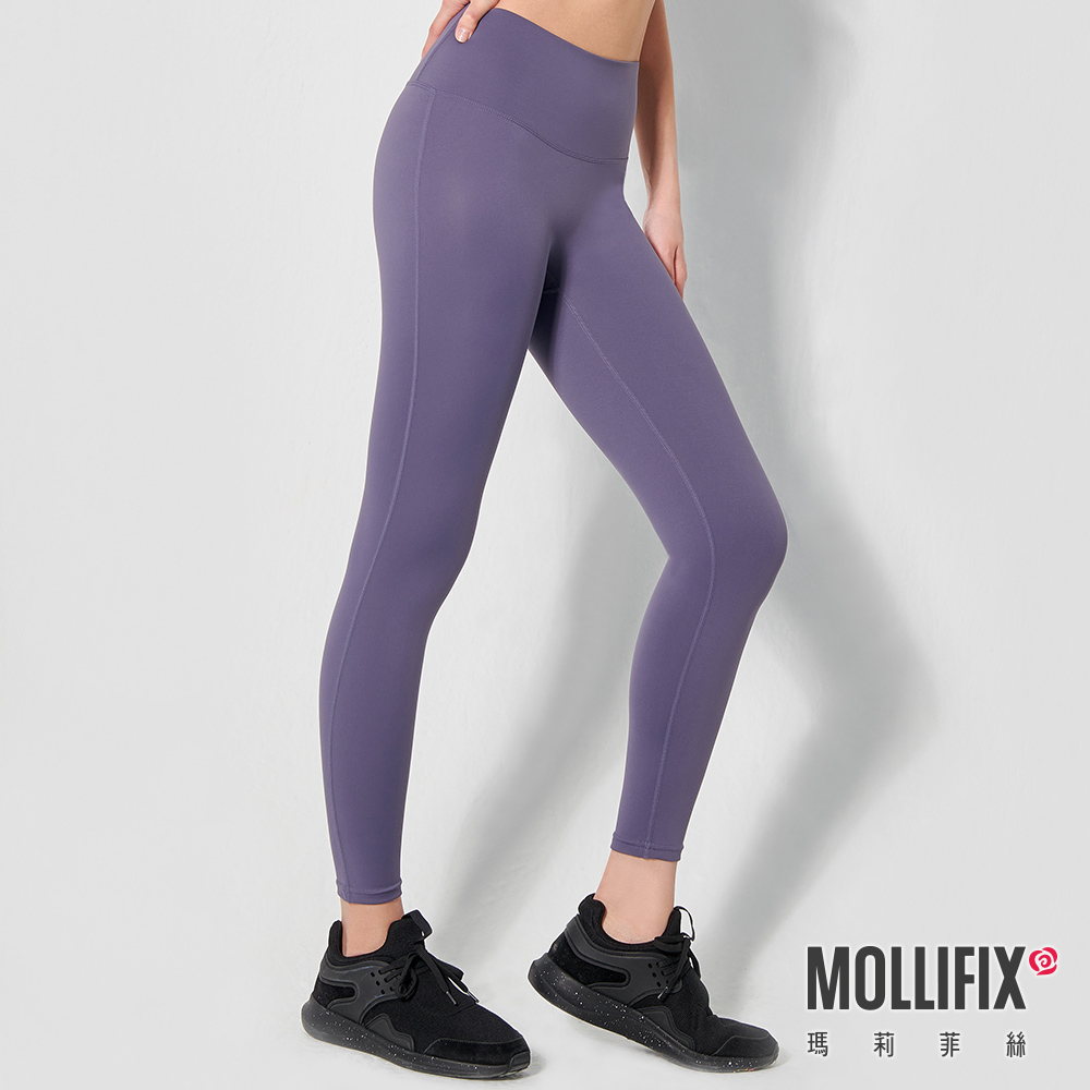 MOLLIFIX 裸感無痕瑜珈褲