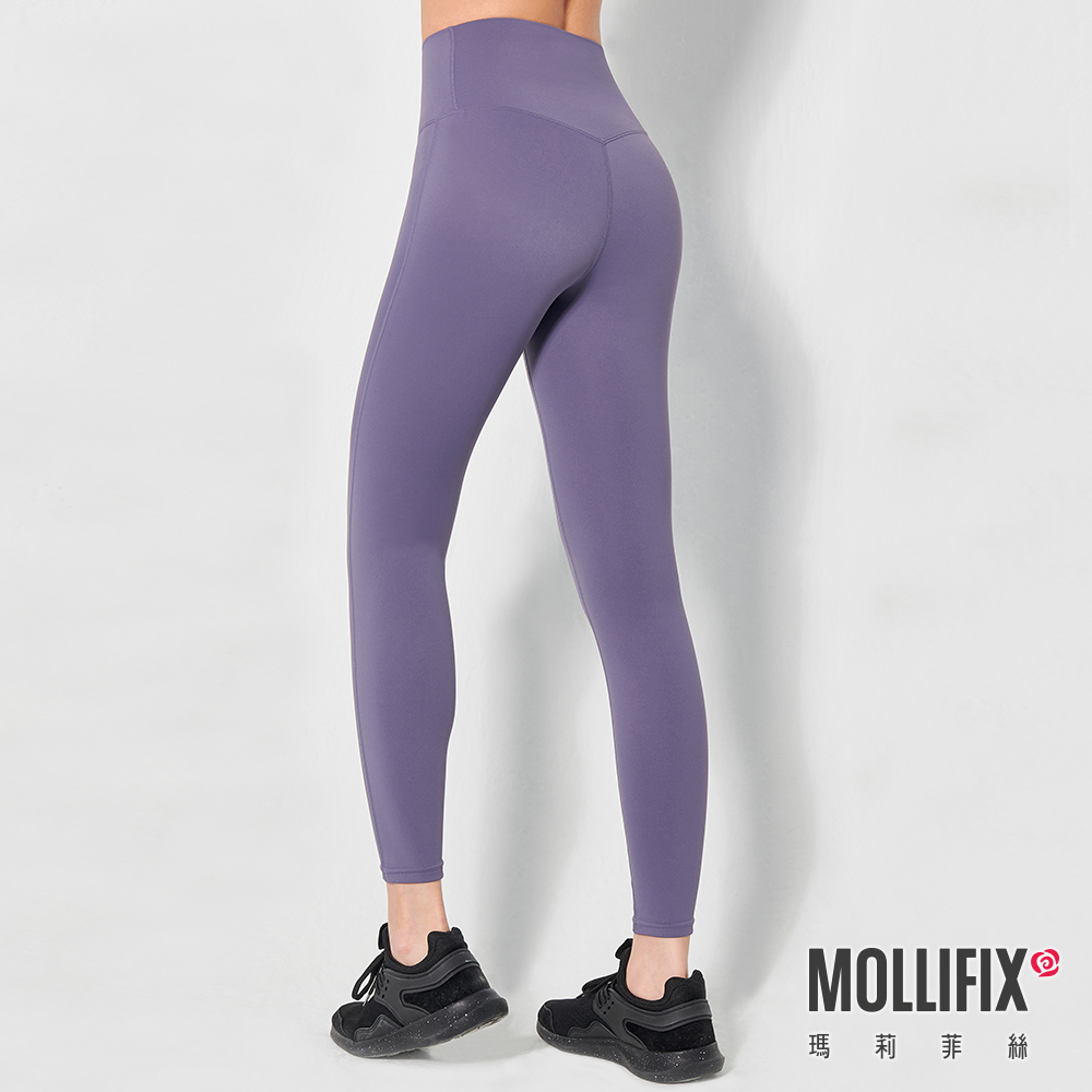 MOLLIFIX 裸感無痕瑜珈褲