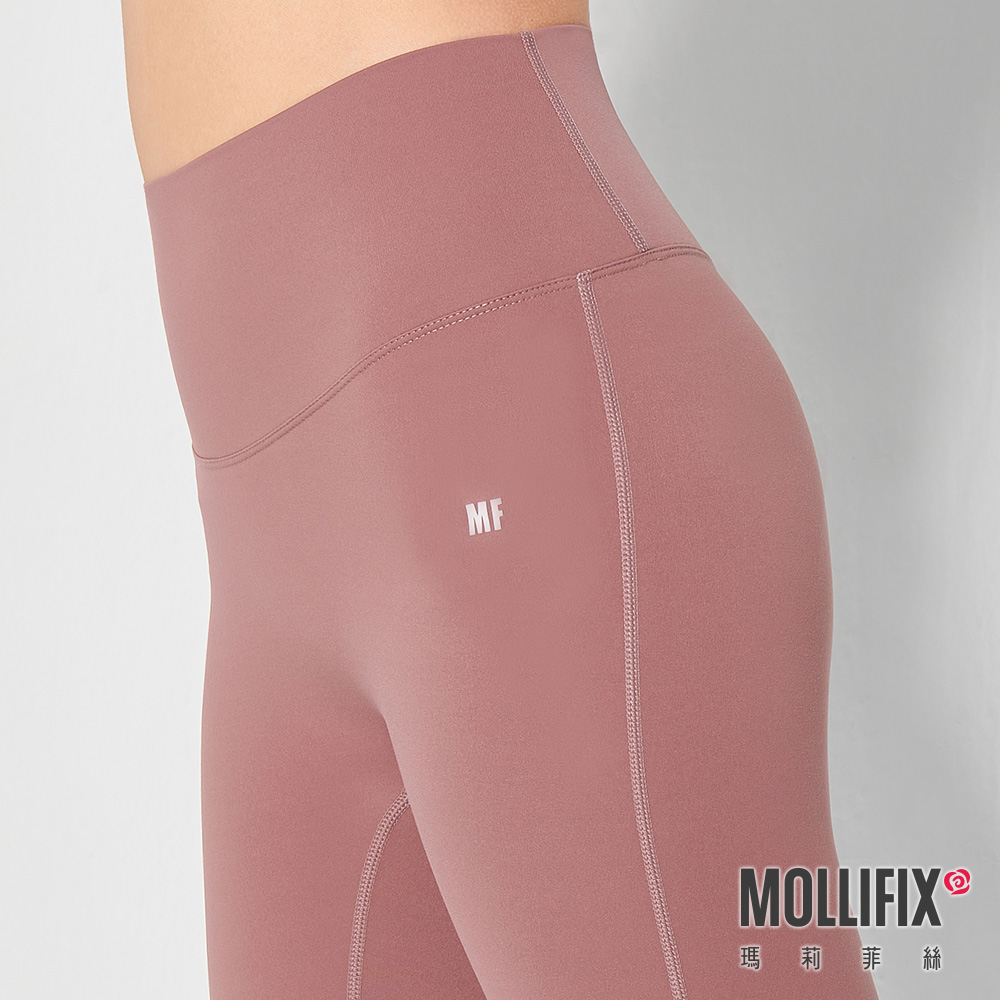 MOLLIFIX 裸感無痕瑜珈褲