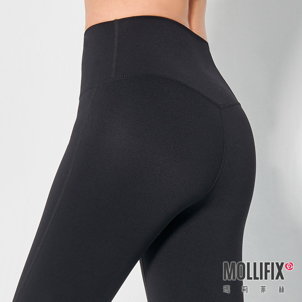 MOLLIFIX 裸感無痕瑜珈褲