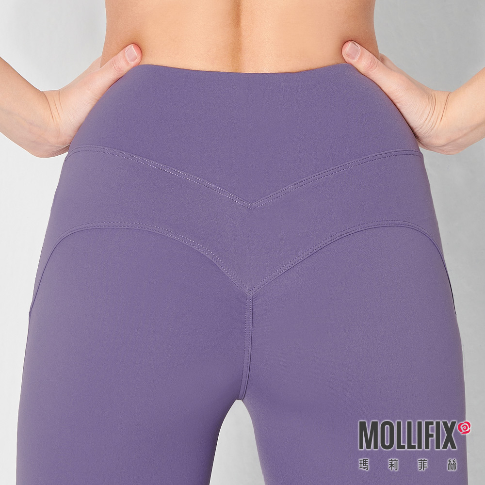 MOLLIFIX 高腰提臀蜜桃瑜珈褲