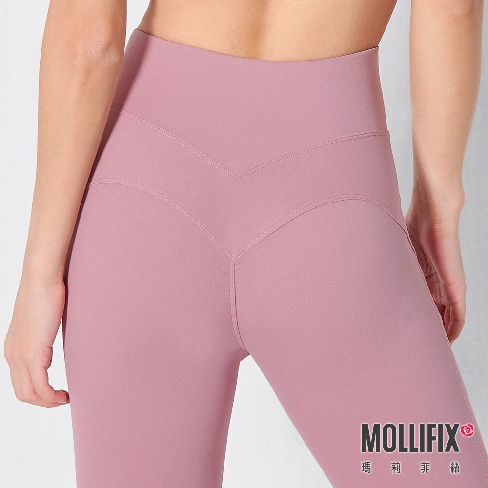 MOLLIFIX 高腰提臀蜜桃瑜珈褲