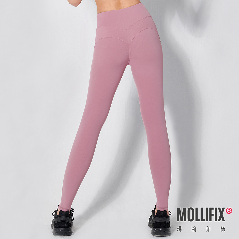 MOLLIFIX 高腰提臀蜜桃瑜珈褲