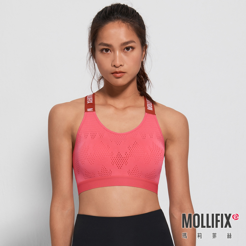 MOLLIFIX A++交叉可調肩帶呼吸BRA