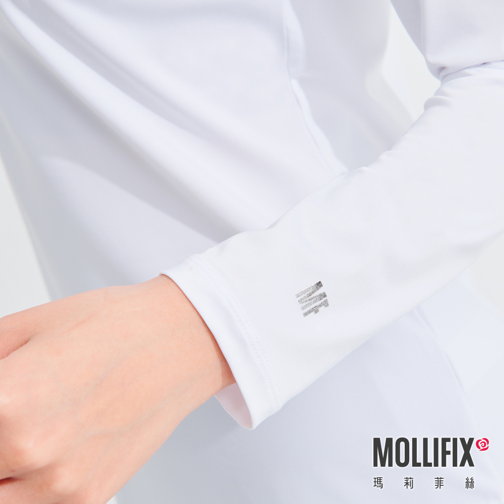 MOLLIFIX 經典LOGO長袖訓練上衣