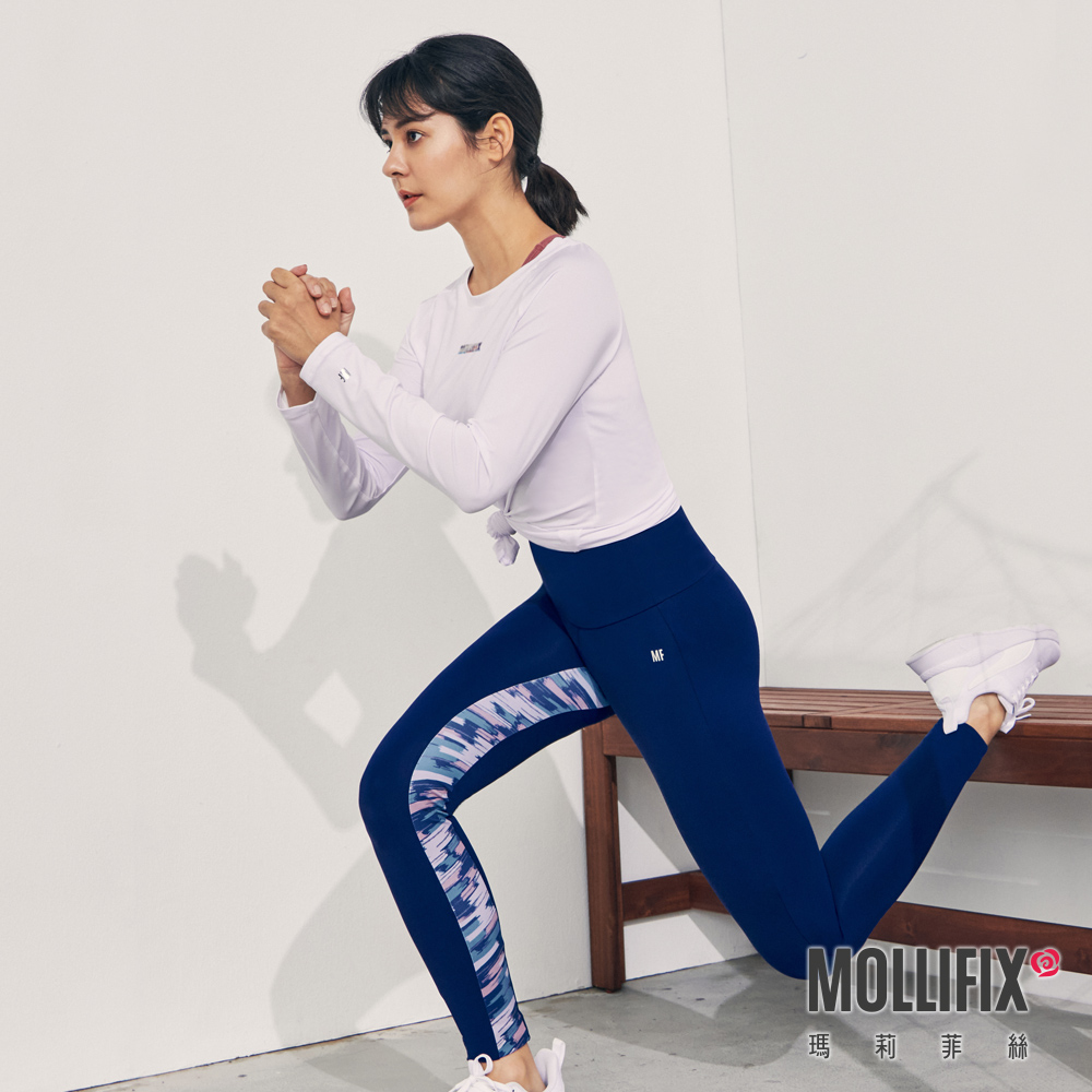 MOLLIFIX 經典LOGO長袖訓練上衣
