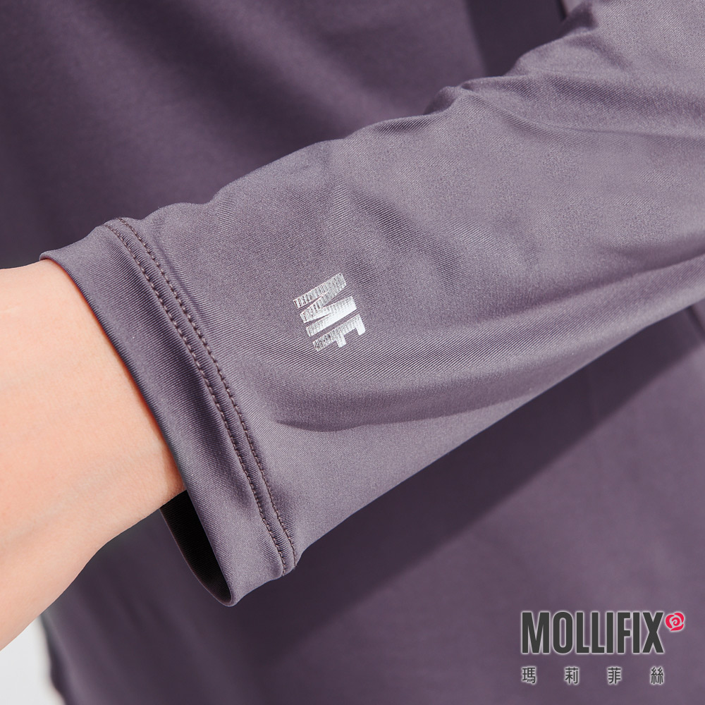 MOLLIFIX 經典LOGO長袖訓練上衣