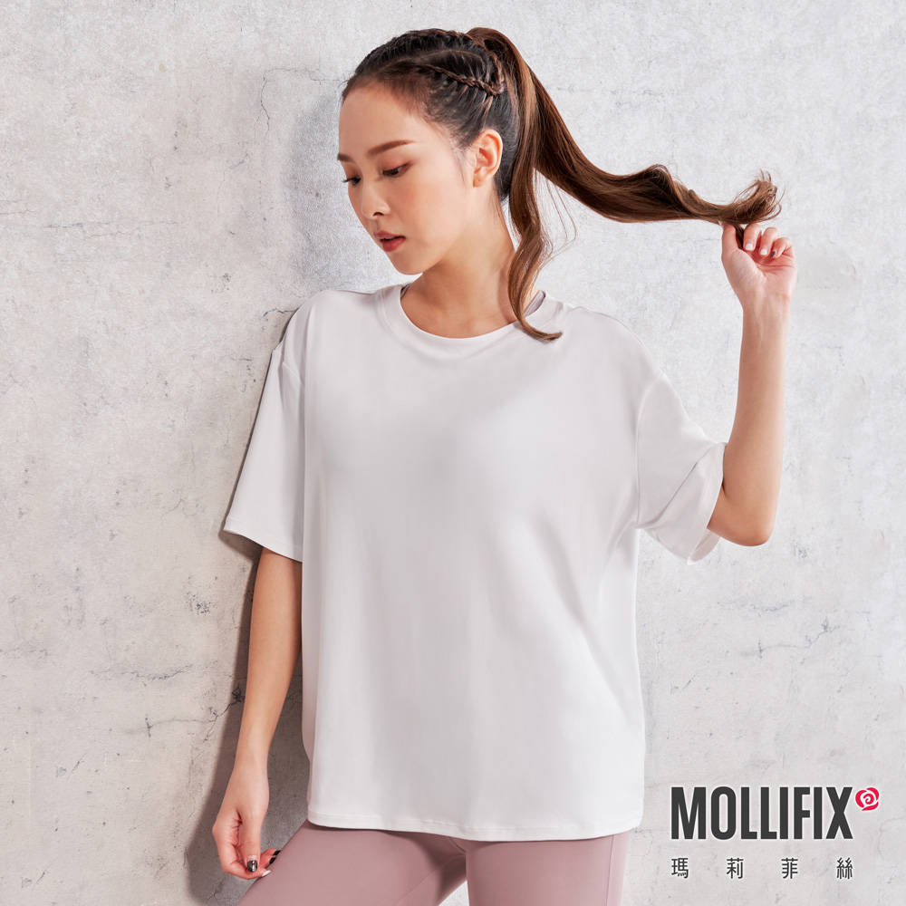 MOLLIFIX 寬鬆版型短袖上衣