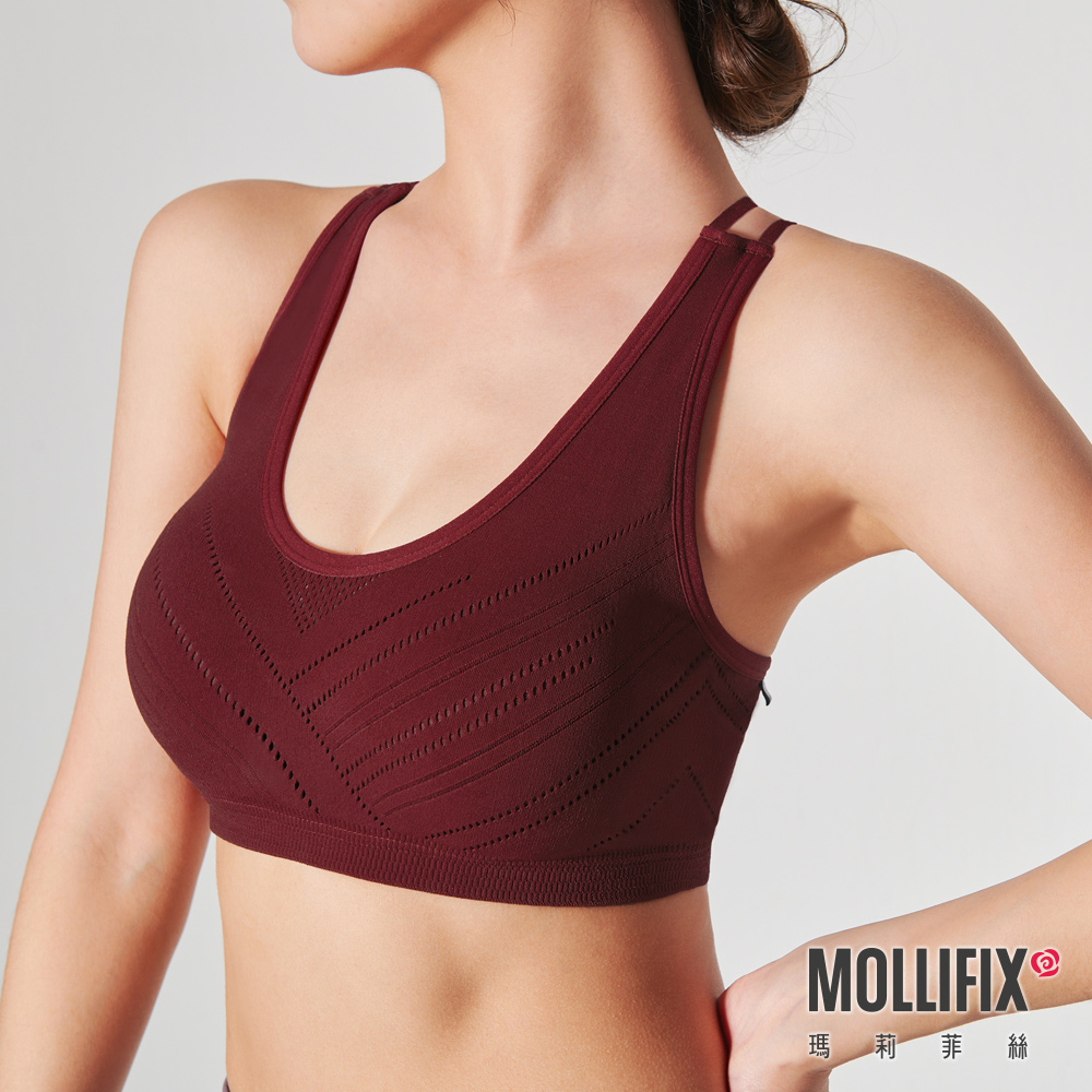 MOLLIFIX A++微V美背細肩帶包覆BRA