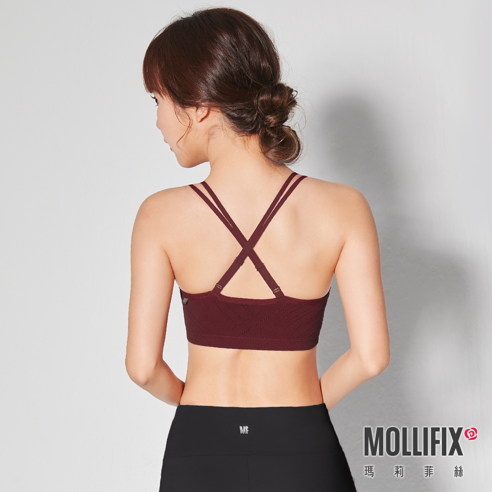 MOLLIFIX A++微V美背細肩帶包覆BRA