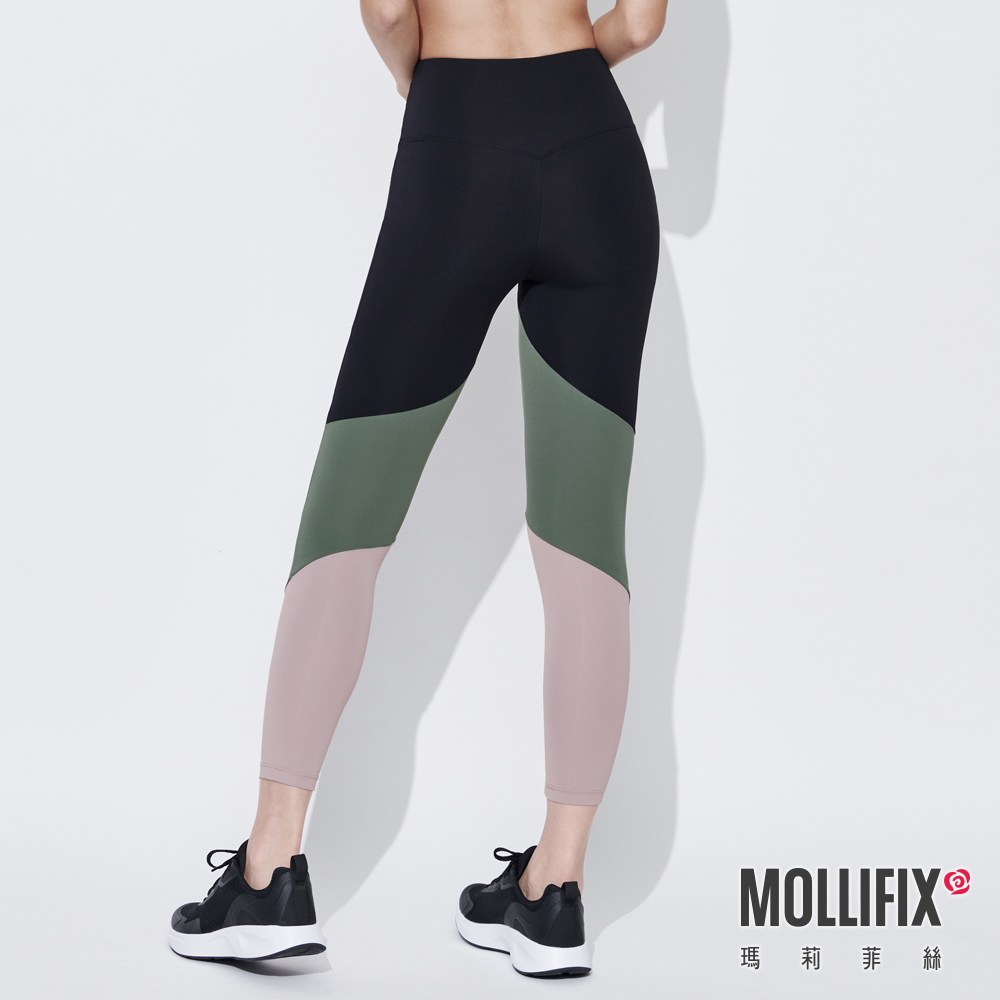 MOLLIFIX 玩色切割8分褲