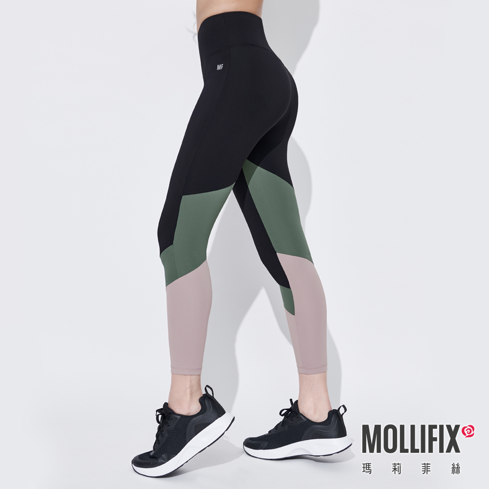 MOLLIFIX 玩色切割8分褲