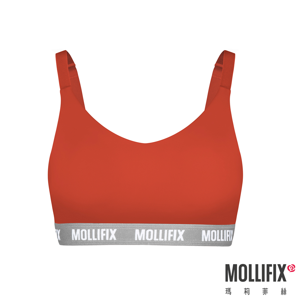 MOLLIFIX 3D防震撞色織帶運動內衣
