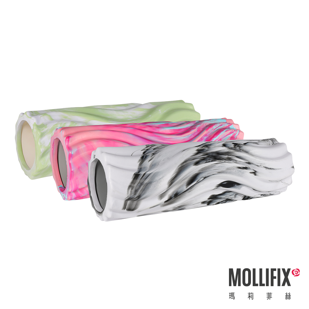 MOLLIFIX 肌肉放鬆按摩滾輪_45CM(粉紫)