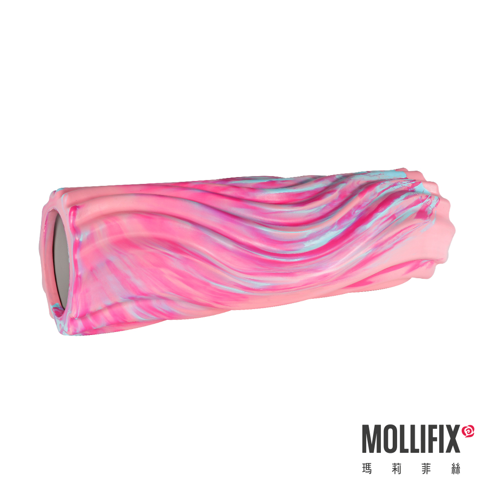 MOLLIFIX 肌肉放鬆按摩滾輪_45CM(粉紫)