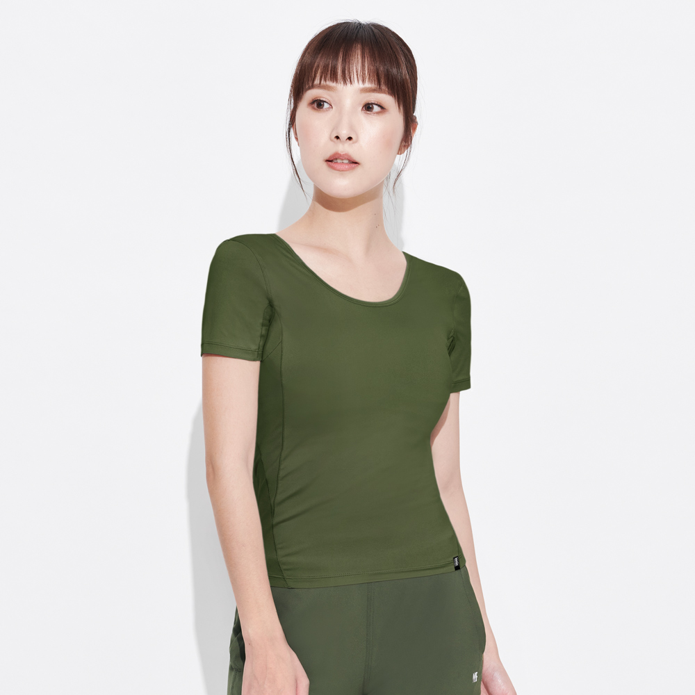 MOLLIFIX 合身U領短袖上衣