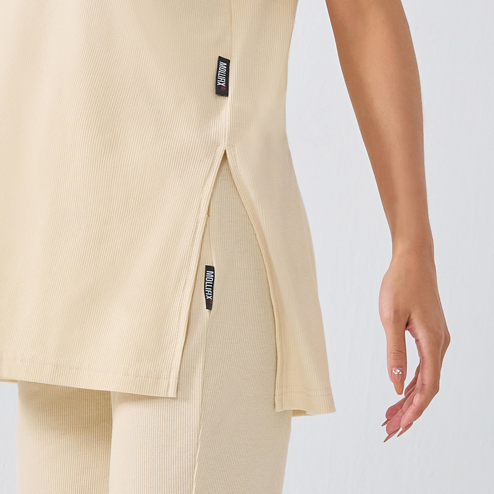 MOLLIFIX 長版寬鬆休閒套裝(上衣)