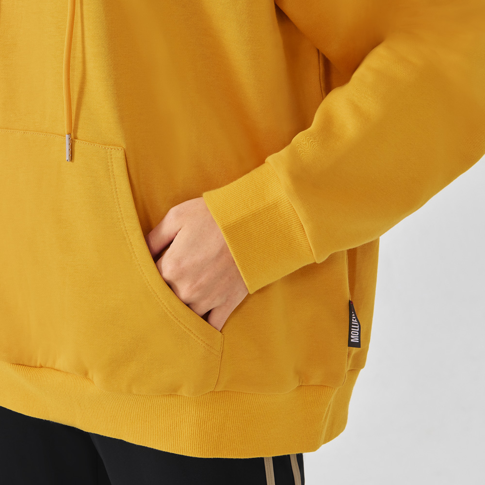 MOLLIFIX RETRO風電繡連帽長袖上衣