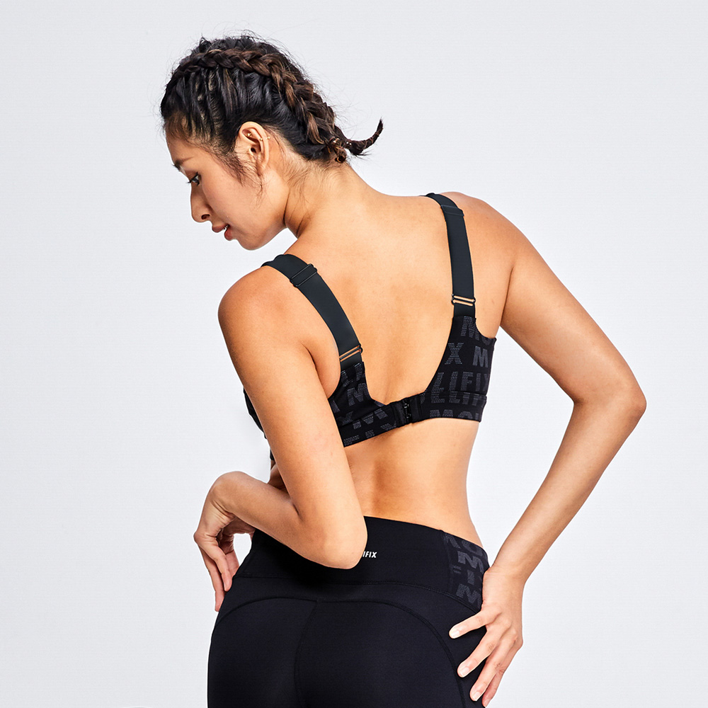 MOLLIFIX 3D防震滿版logo運動內衣