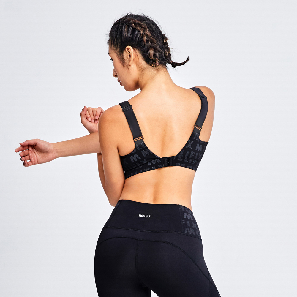 MOLLIFIX 3D防震滿版logo運動內衣