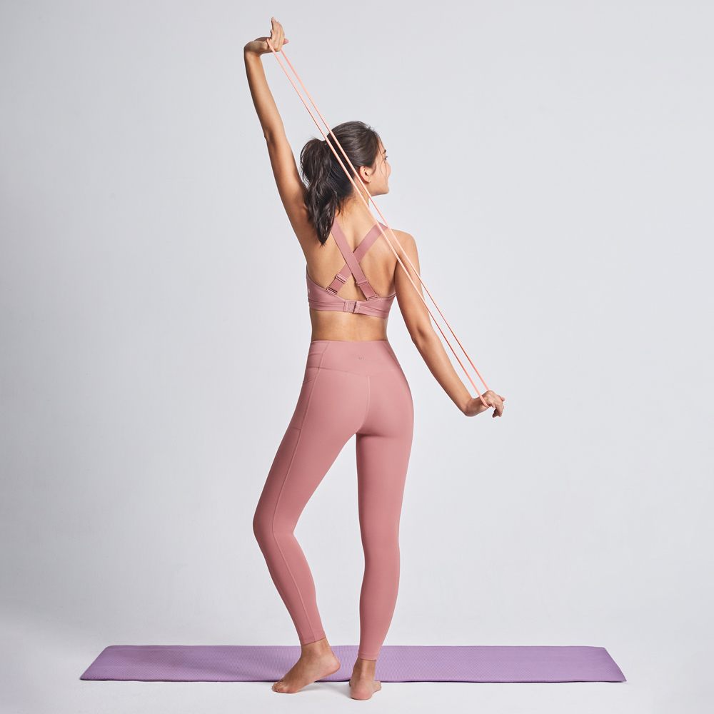 MOLLIFIX 深感V後交叉運動內衣