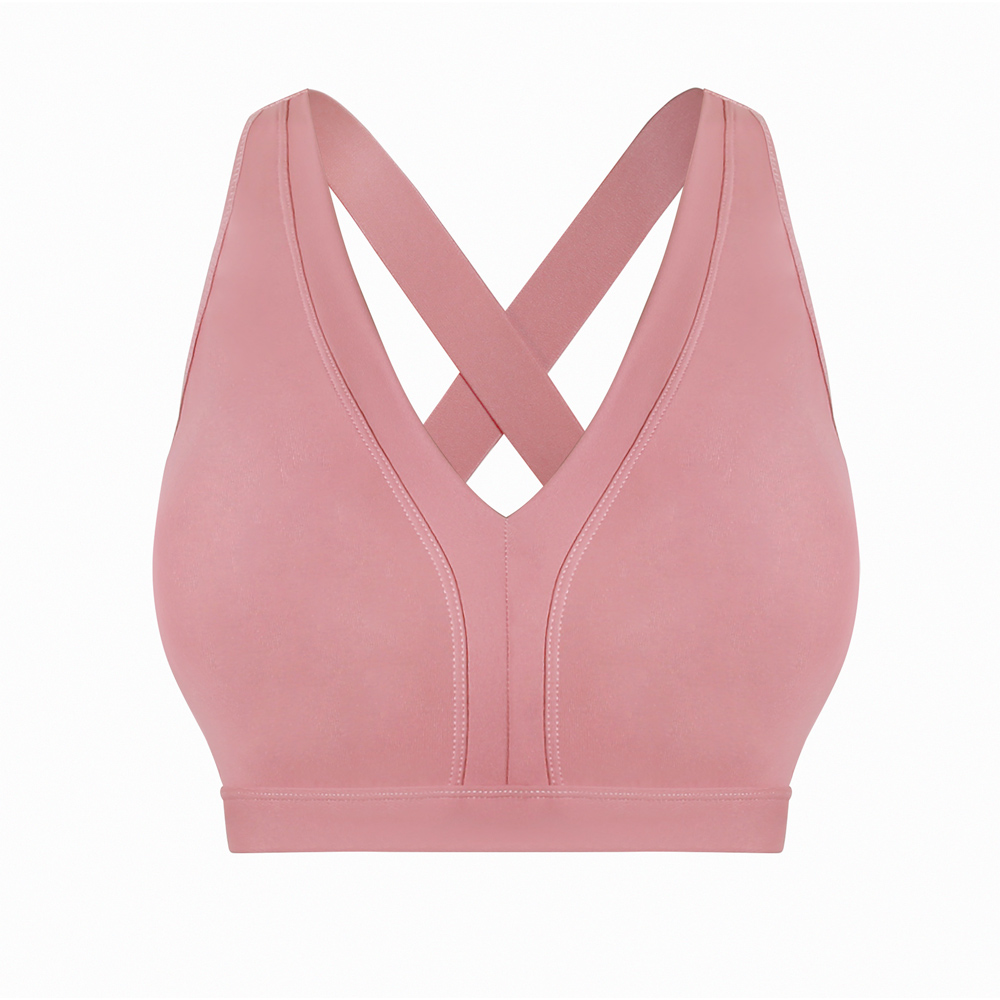 MOLLIFIX 深感V後交叉運動內衣