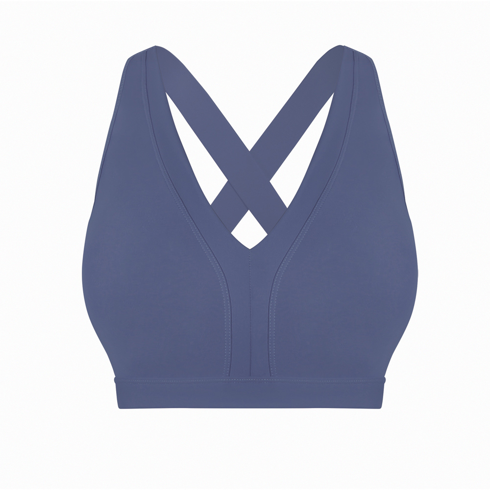 MOLLIFIX 深感V後交叉運動內衣