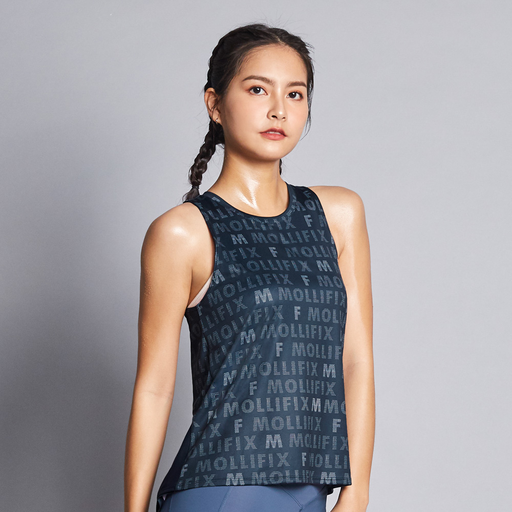 MOLLIFIX 後背拼網透氣訓練背心