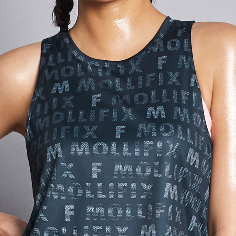 MOLLIFIX 後背拼網透氣訓練背心