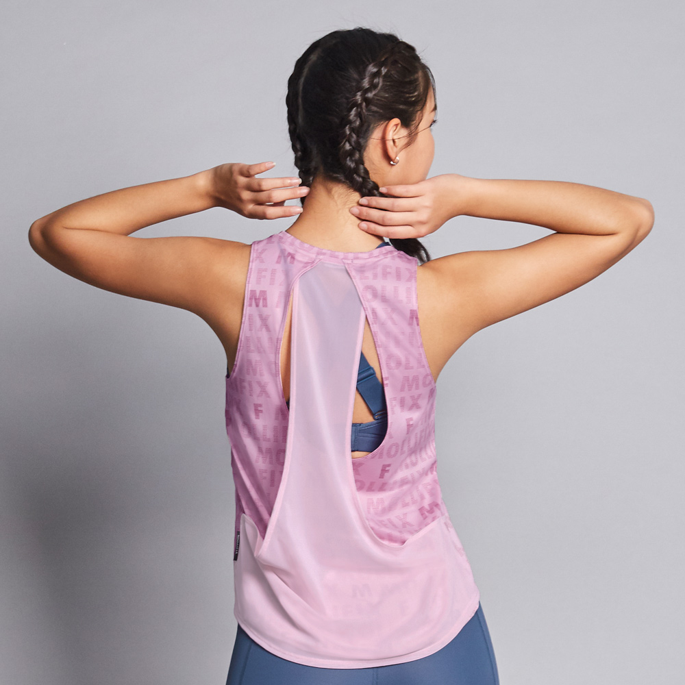 MOLLIFIX 後背拼網透氣訓練背心