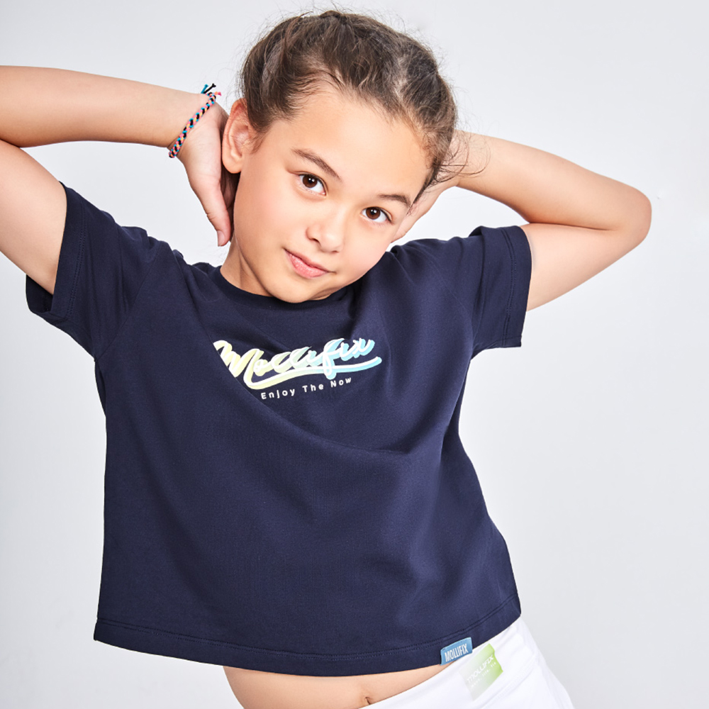 MOLLIFIX 活力LOGO圓領短袖T恤