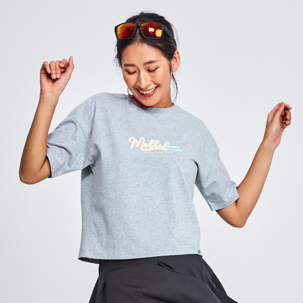 MOLLIFIX 活力LOGO圓領短袖T恤