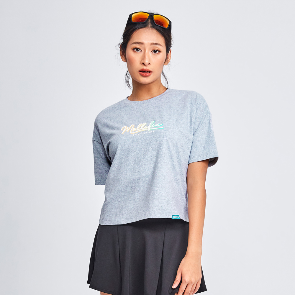 MOLLIFIX 活力LOGO圓領短袖T恤