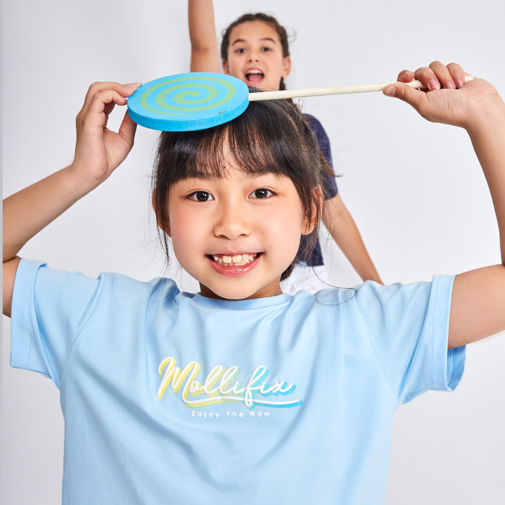 MOLLIFIX 活力LOGO圓領短袖T恤