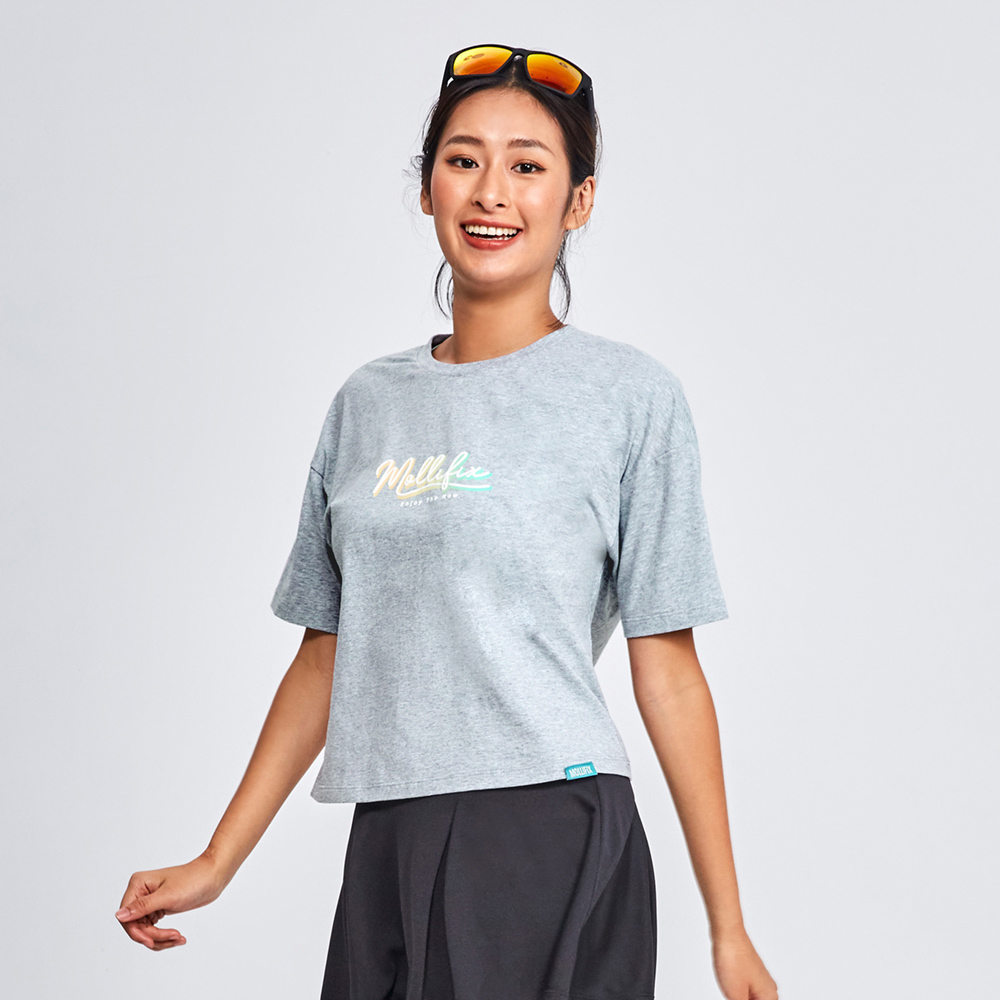 MOLLIFIX 活力LOGO圓領短袖T恤