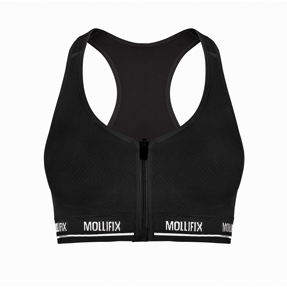MOLLIFIX A++3D無縫前開拉鍊運動BRA