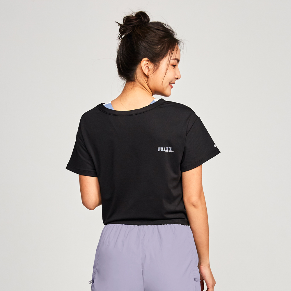 MOLLIFIX 兩面穿抗菌優雅運動上衣