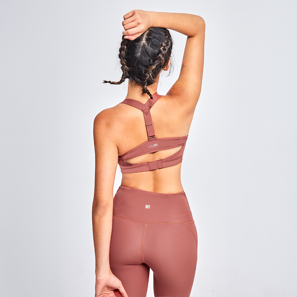 MOLLIFIX Y背微V中強度運動內衣