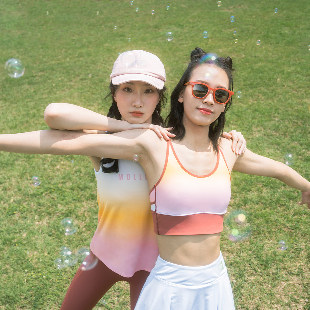 MOLLIFIX 低強度漸層美背BRA TOP